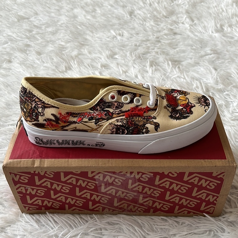 New Vans OTW Gallery Authentic Unisex Multi Color Sneakers size M-4 W-5.5